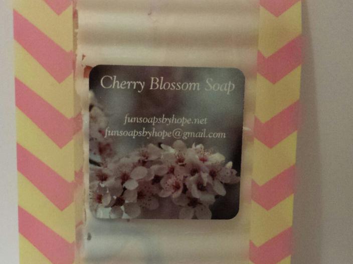 Shea Butter Cherry Blossom Soap $6.00