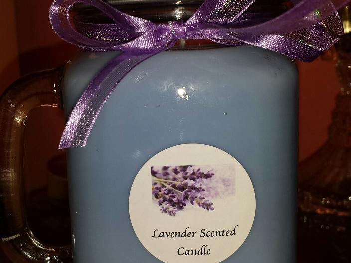 Lavender Scented Candle- $9.00